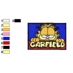 Garfield 46 Embroidery Design